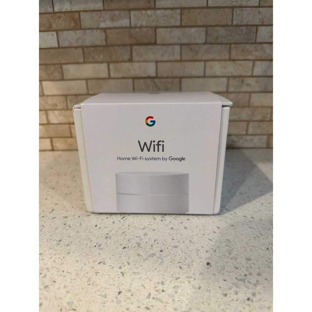 Google Wifi Home Wi-Fi System Mesh Router AC1200 Wireless Smart Router White